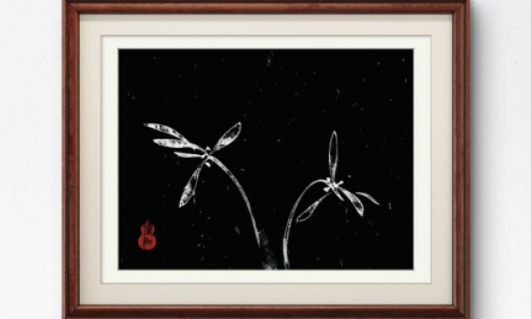 刘博如荣获拾遗传承“传统绘画彩墨兰花非物质文化遗产传承人”称号