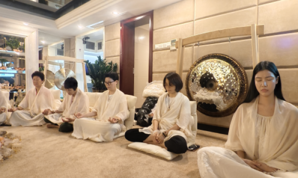 佛山市南海区沅曼文化艺术工作室荣获拾遗传承“中医养生（二十四节气铜锣水晶颂钵声音疗法）非物质文化遗产传承示范基地”称号