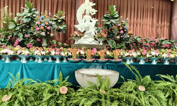 第三届佛前供花论坛在秦皇岛慈恩禅寺隆重举行